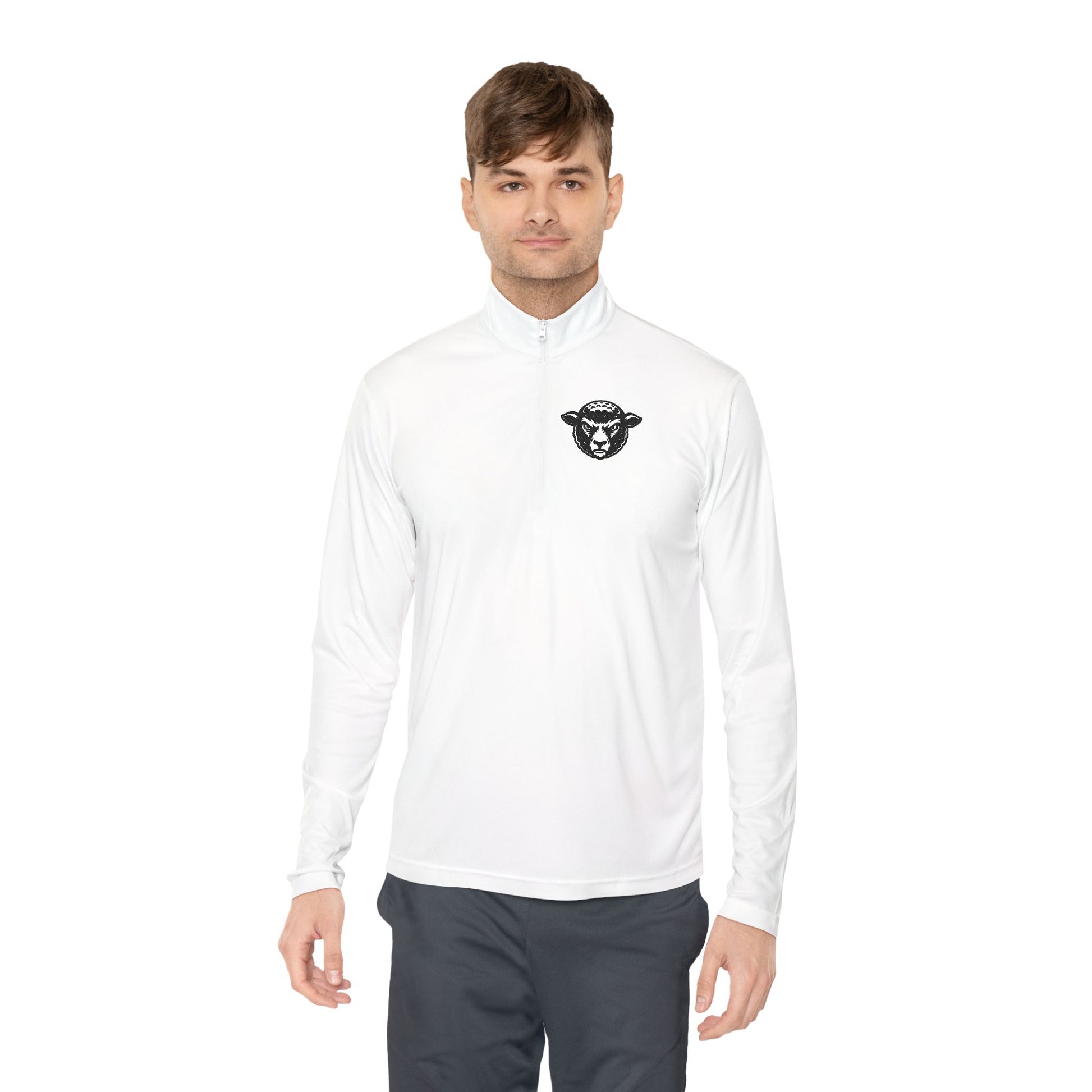 Black Sheep Golf Co. Unisex Quarter-Zip Pullover, Stylish Athletic Wear, Perfect for Golfers, Casual Outings, Birthday Gifts, Sports Apparel