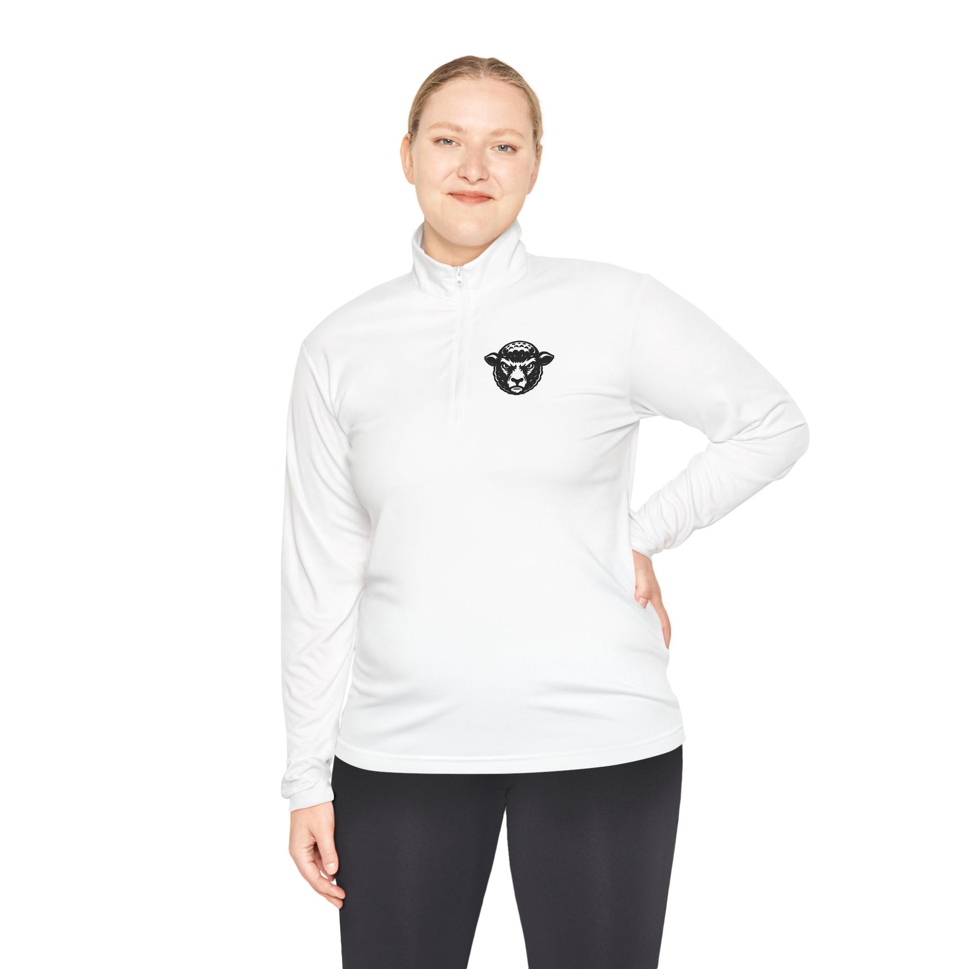 Black Sheep Golf Co. Unisex Quarter-Zip Pullover, Stylish Athletic Wear, Perfect for Golfers, Casual Outings, Birthday Gifts, Sports Apparel