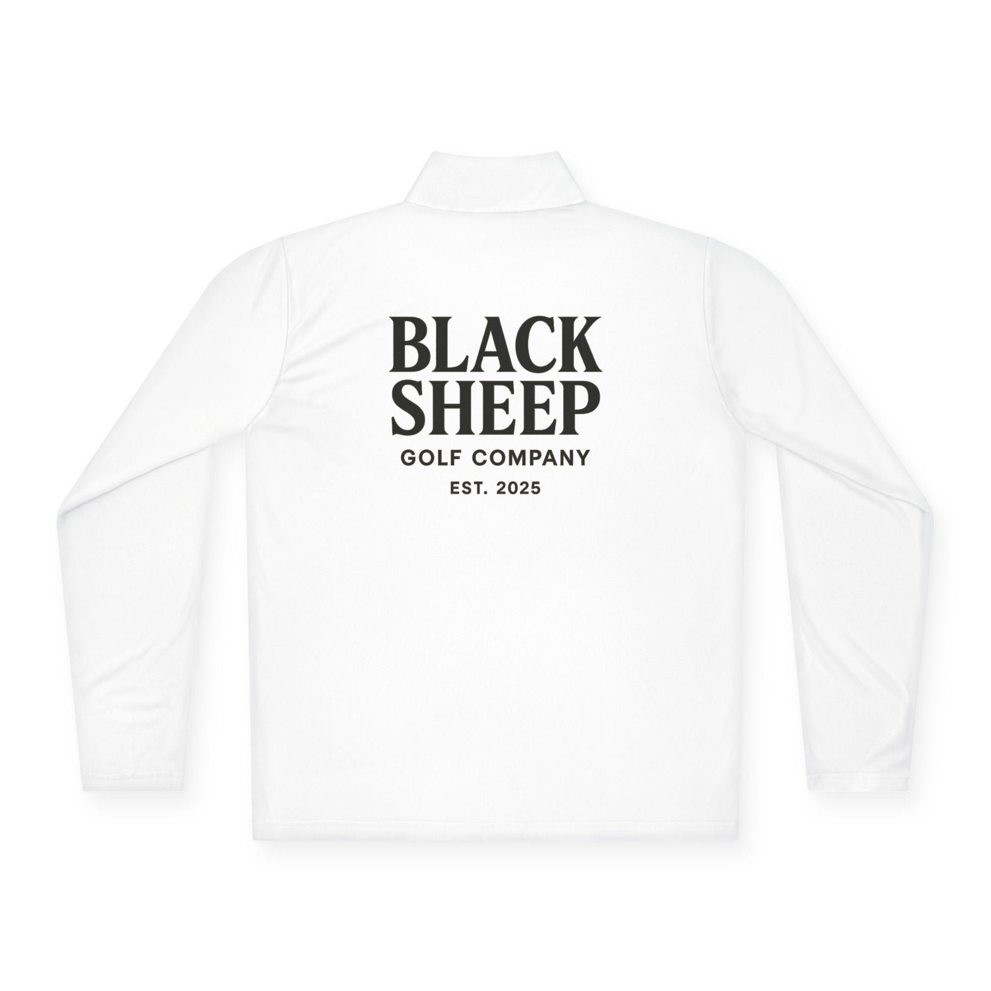 Black Sheep Golf Co. Unisex Quarter-Zip Pullover, Stylish Athletic Wear, Perfect for Golfers, Casual Outings, Birthday Gifts, Sports Apparel